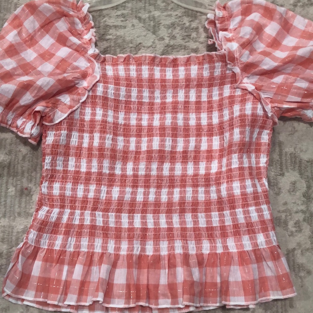 A ruffled shirt